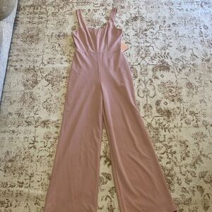 Woman’s Pink Jump Suit ( Blashe ) Size S